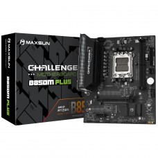 Placa Mãe Maxsun Challenger B850M Plus WiFi, Chipset B850, AMD AM5, mATX, DDR5 - Open Box