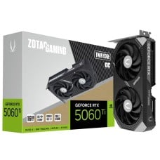 Placa de Vídeo Zotac Gaming NVIDIA GeForce RTX 5060 Ti Twin Edge OC, 16GB, GDDR7, DLSS, Ray Tracing, ZT-B