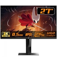Monitor Gamer SuperFrame Orbit Plus V2, 27 Pol, Quad HD, 275Hz, IPS, 0.5ms, 99% sRGB, FreeSync/G-Sync, HD